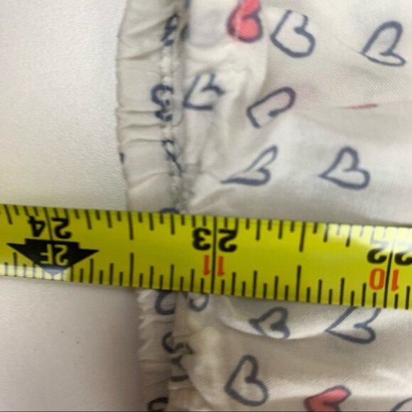 LORIMER NYC Long Sleeve Top with Hearts Small - Picture 6 of 9